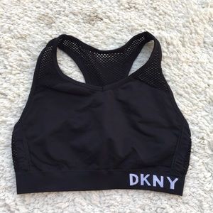 DKNY Sports Bra in Black